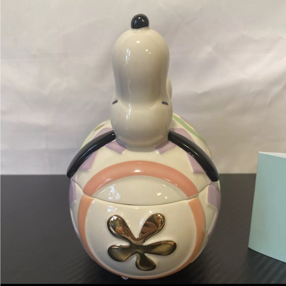 Lenox Peanuts Collection Easter Egg Candy Dish Snoopy - Brand New ADORABLE - Picture 8 of 8